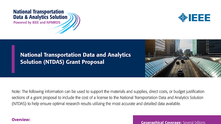 IEEE NTDAS Grant Proposal
