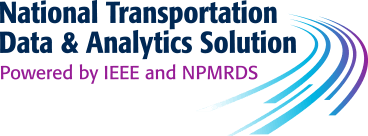 IEEE National Transportation Data & Analytics Solution – Powered by IEEE and NPMRDS logo